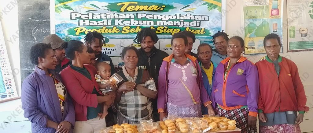 Mama-mama peserta pelatihan Ekonomi