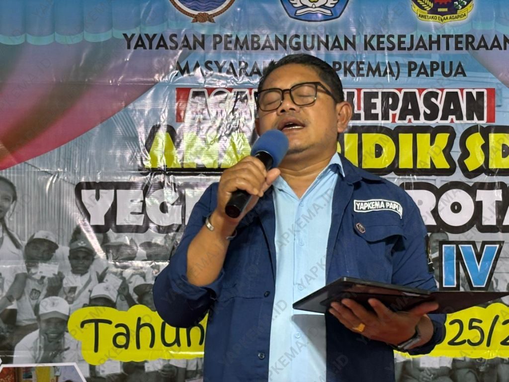 Kepala Sekolah SD Yegeka, Nurdianto, S.Pd., M.Pd. (Dok. Yapkema)