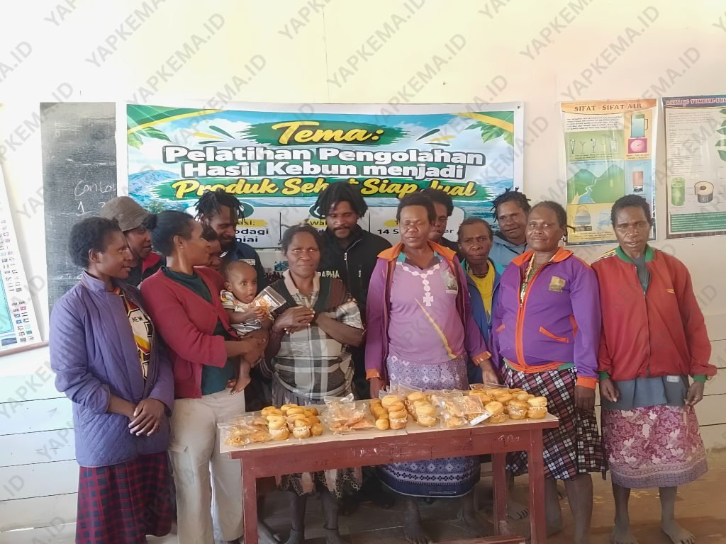 Mama-mama peserta pelatihan Ekonomi