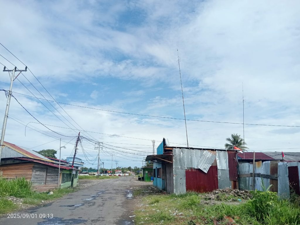 Tampak tempat pertogelan setelah ditutup (Dok. Mis Murib)