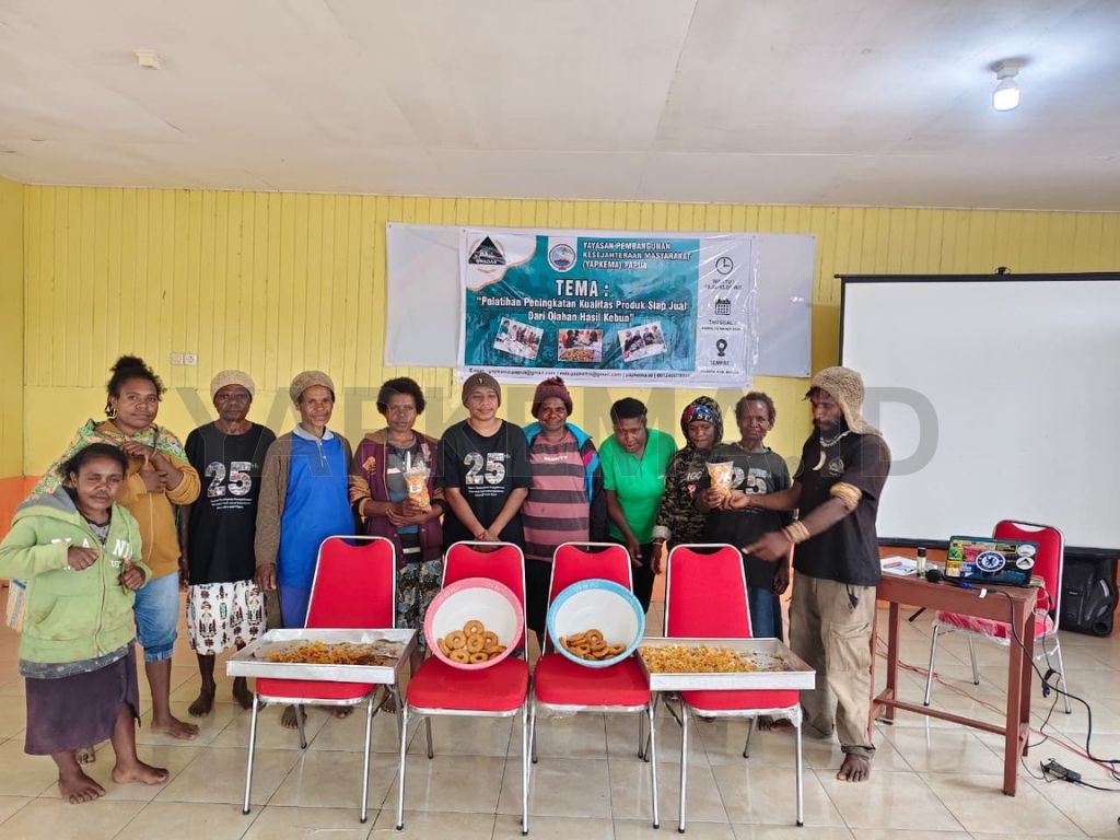 Pelatihan Mama-Mama dampingan